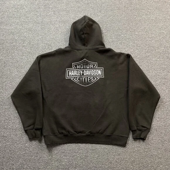 CHOOOSELF Harley Davidson Cool Flame Hoodie